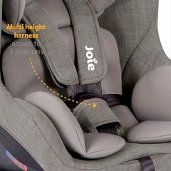 Joie Tilt Car Seat Foggy Grey - Front & Rear Faces Rearward Car Seat For Ages 0-4 Years