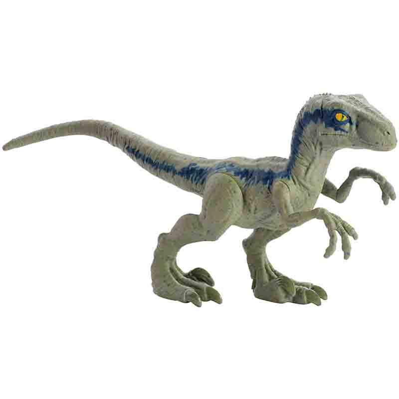 Jurassic World Basic 6-inch Velociraptor Blue Dino Figure
