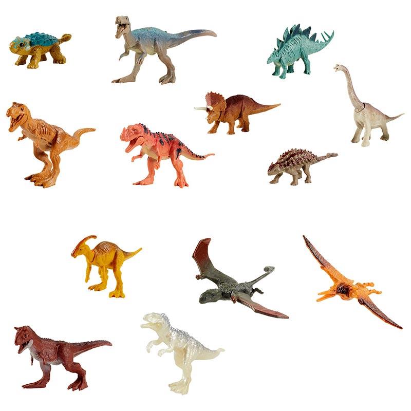 Jurassic World Mini Dinosaur Figures, 1 Figure, Styles May Vary