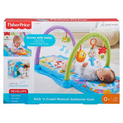 Fisher Price Kick 'N Crawl Musical Seahorse Gym