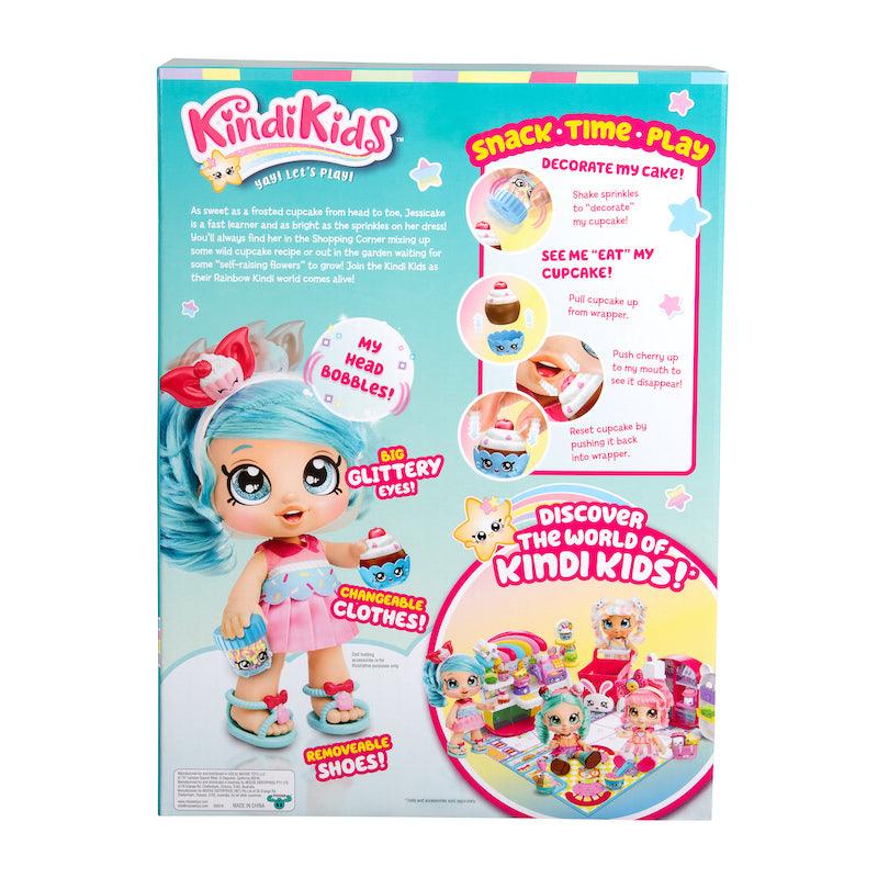 Kindi Kids S1 Toddler Doll Single Pack - Snack Time Friends Jessicake for Girls 3+