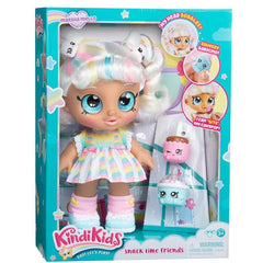 Kindi Kids S1 Toddler Doll Single Pack - Snack Time Friends Marshamello for Girls 3+