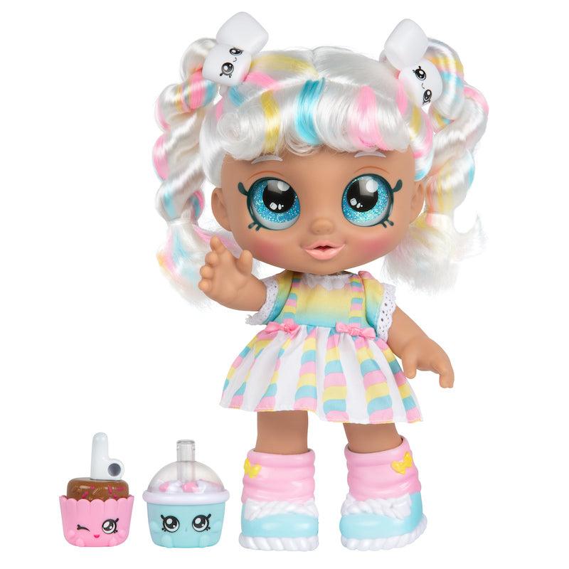 Kindi Kids S1 Toddler Doll Single Pack - Snack Time Friends Marshamello for Girls 3+