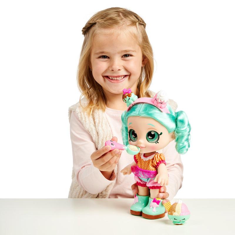 Kindi Kids S1 Toddler Doll Single Pack - Snack Time Friends Peppermint for Girls 3+