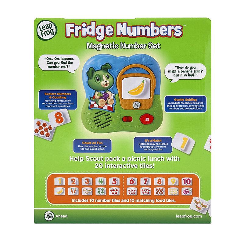 Leapfrog Fridge Numbers Magnetic Set