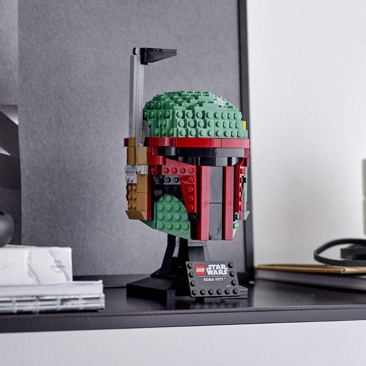 LEGO Star Wars Boba Fett Helmet Building Kit For Ages 16+