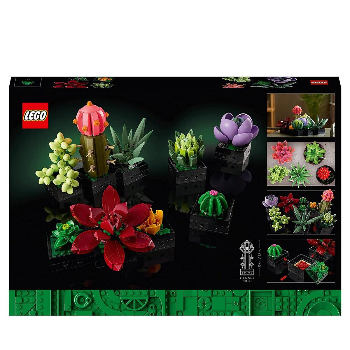 LEGO Botanical Collection Succulents Building Kit for Ages 16+