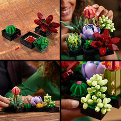 LEGO Botanical Collection Succulents Building Kit for Ages 16+