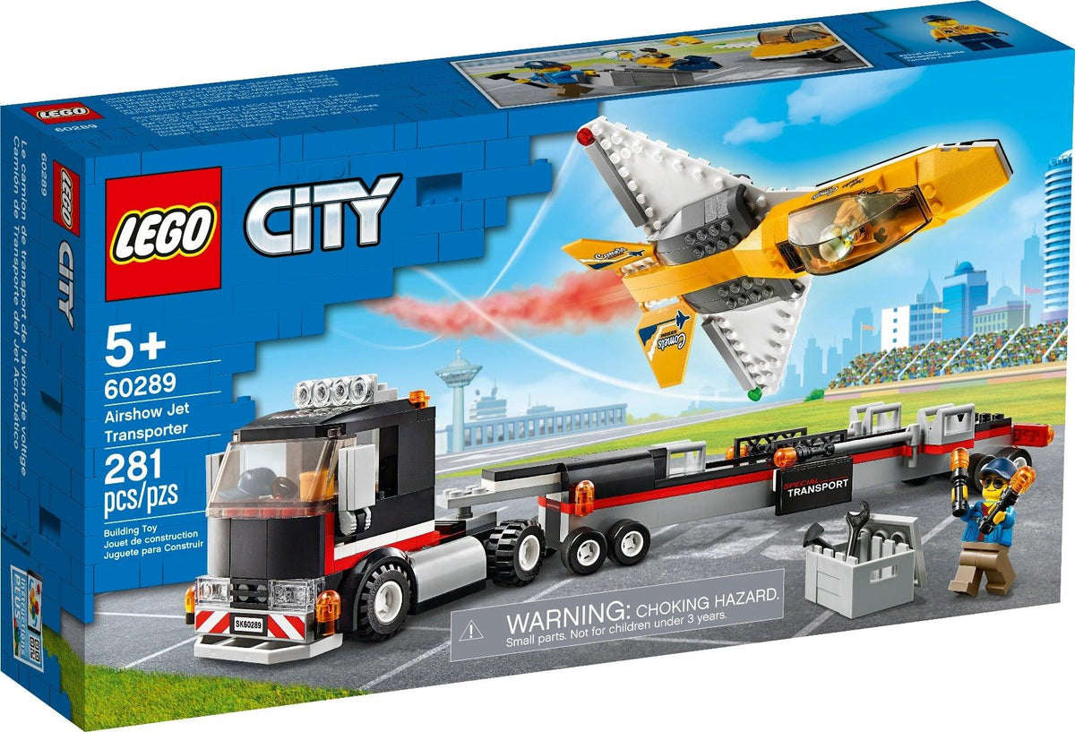 LEGO City Airshow Jet Transporter