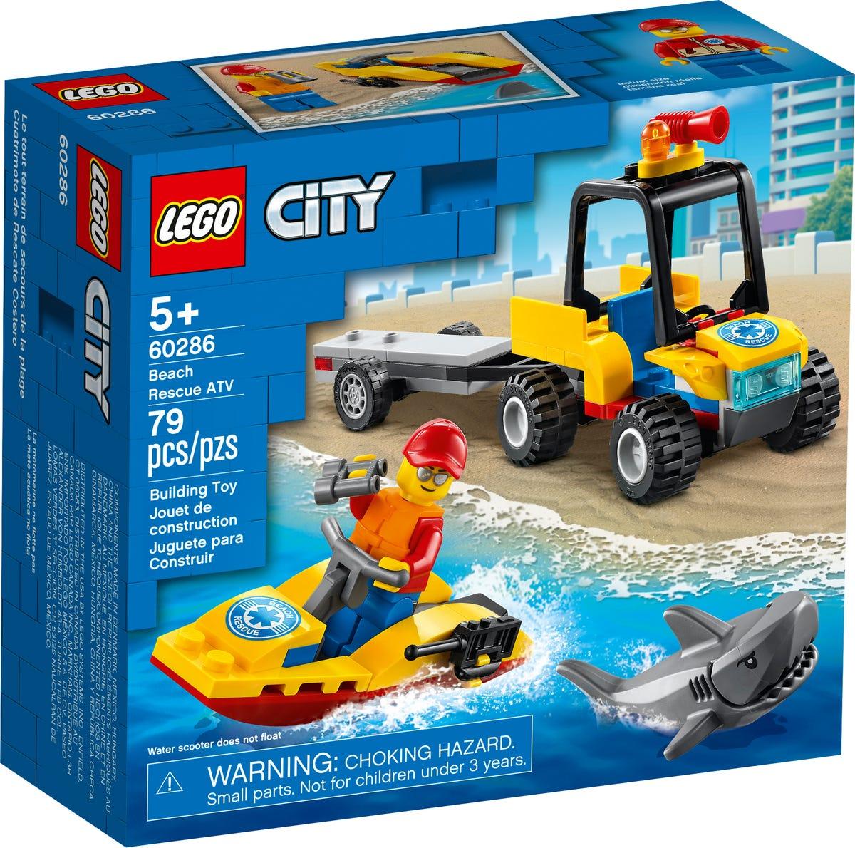 LEGO City Beach Rescue ATV