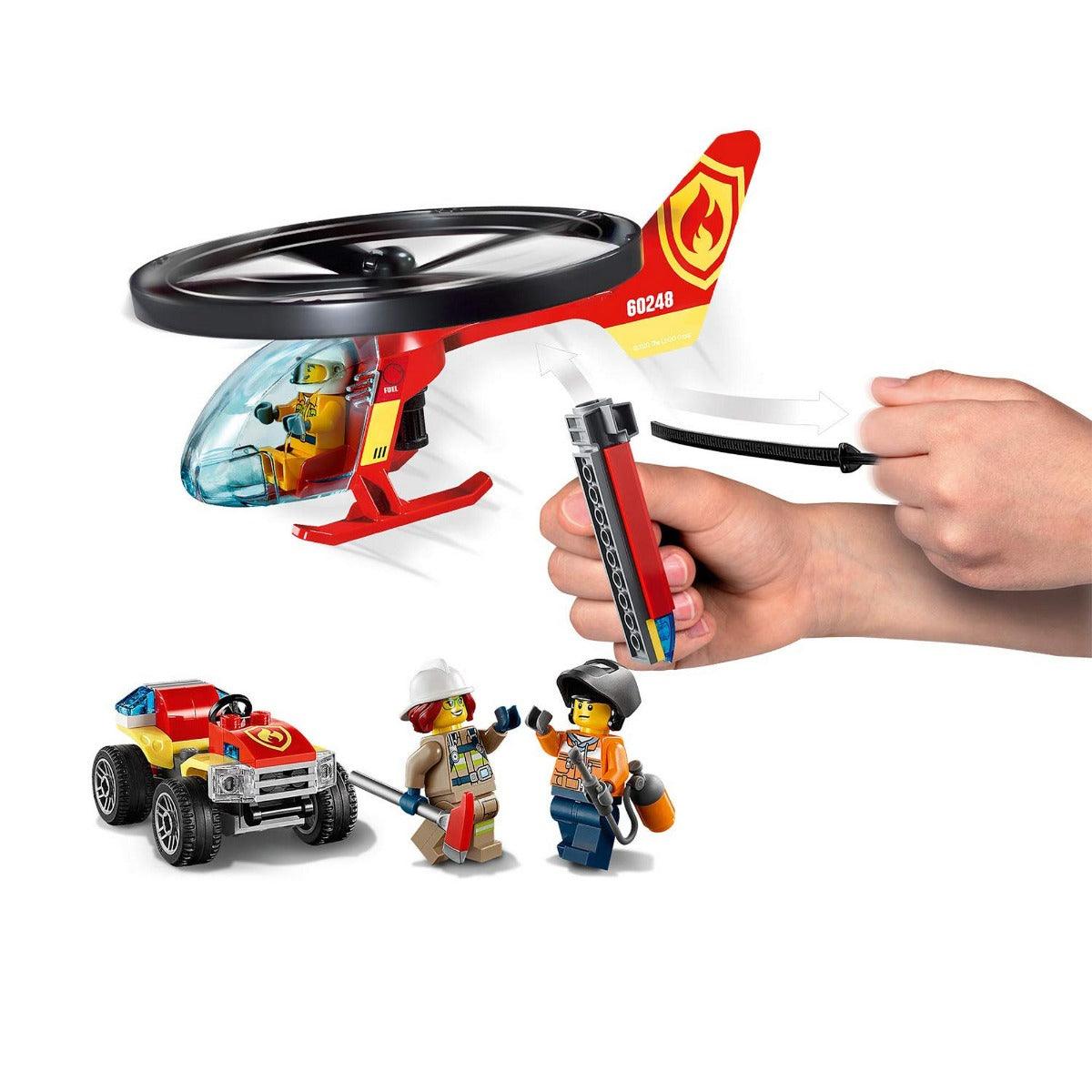 LEGO City Fire Helicopter Response