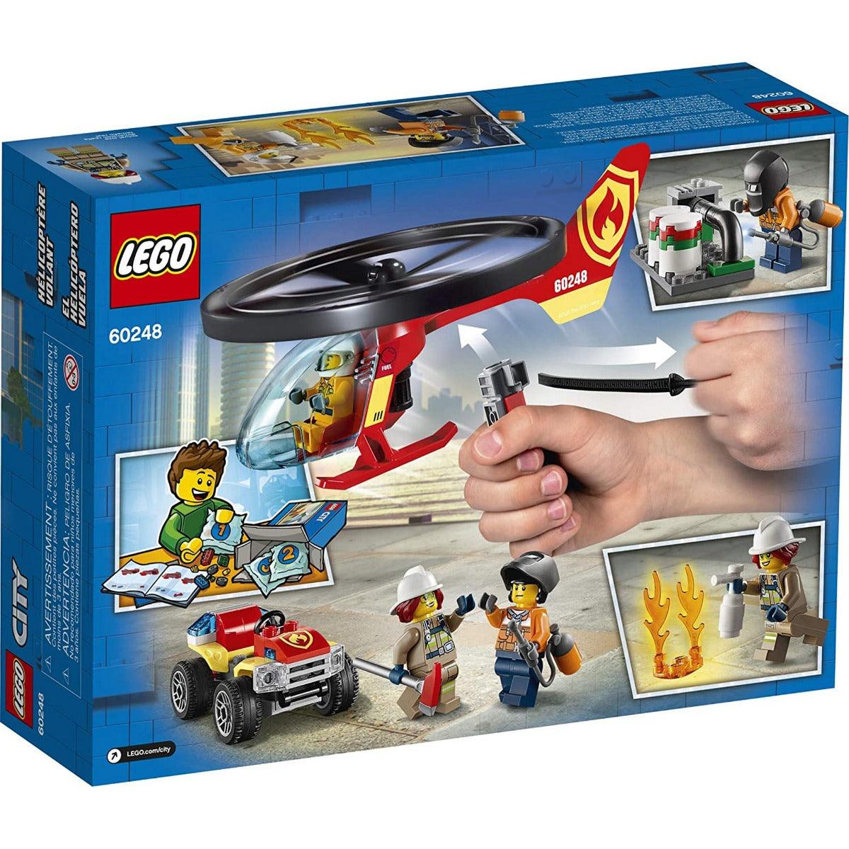 LEGO City Fire Helicopter Response