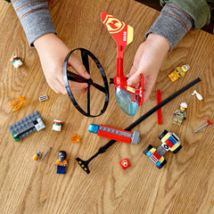 LEGO City Fire Helicopter Response