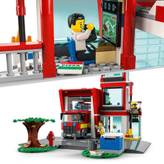 LEGO City Fire Station Building Kit for Ages 6+