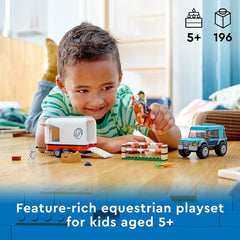 LEGO City Horse Transporter Building Kit for Ages 5+