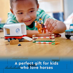 LEGO City Horse Transporter Building Kit for Ages 5+