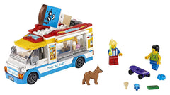 LEGO City Ice-Cream Truck Toy with Skater and Dog Figure Building Kit for Ages 5+