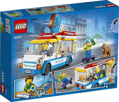 LEGO City Ice-Cream Truck Toy with Skater and Dog Figure Building Kit for Ages 5+