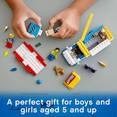 LEGO City Ice-Cream Truck Toy with Skater and Dog Figure Building Kit for Ages 5+