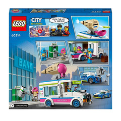 LEGO City Ice Cream Van Police Chase Building Kit for Ages 5+