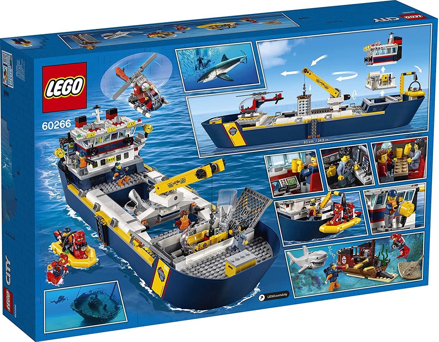 LEGO City Ocean Exploration Ship Building Set