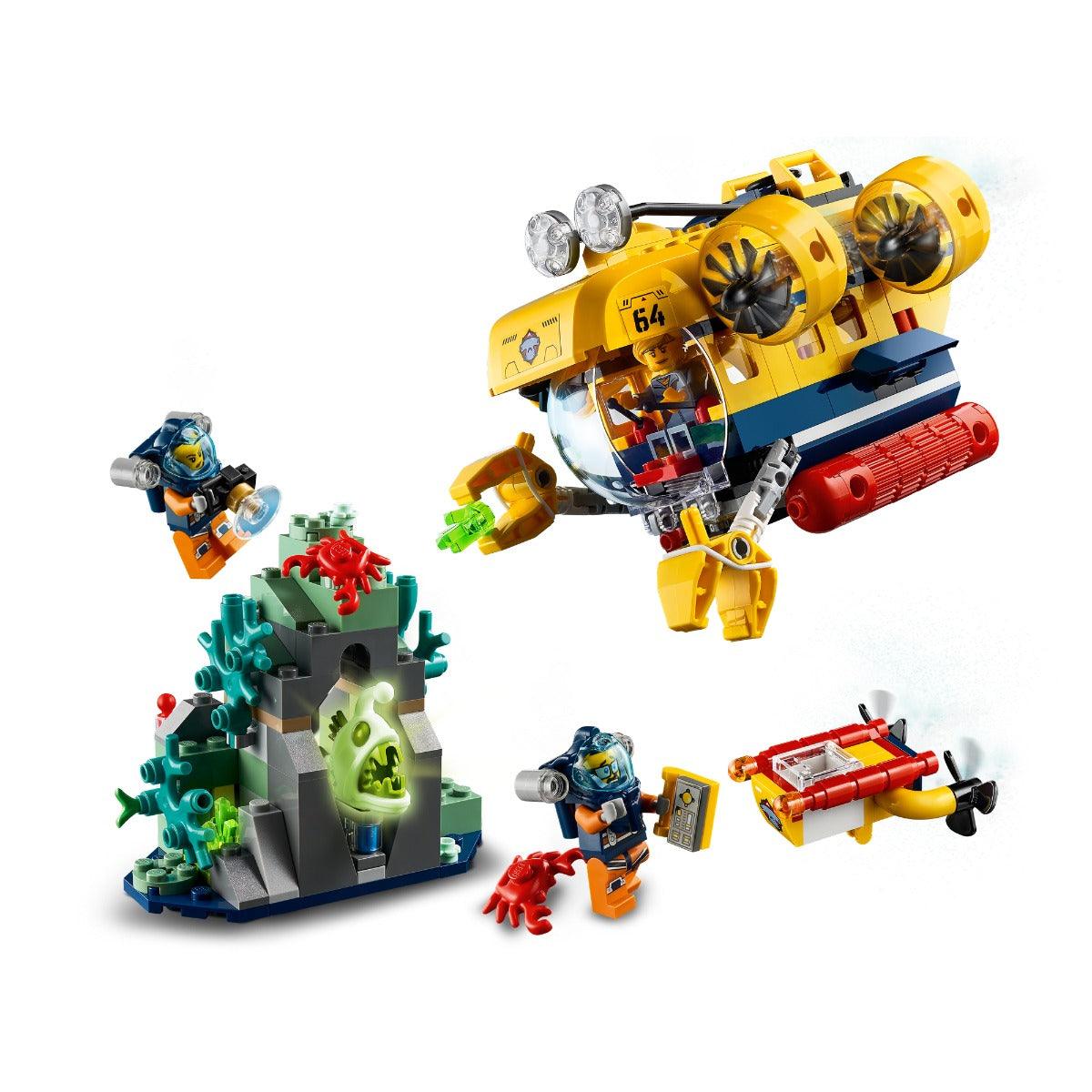 LEGO City Ocean Exploration Submarine For Ages 10+