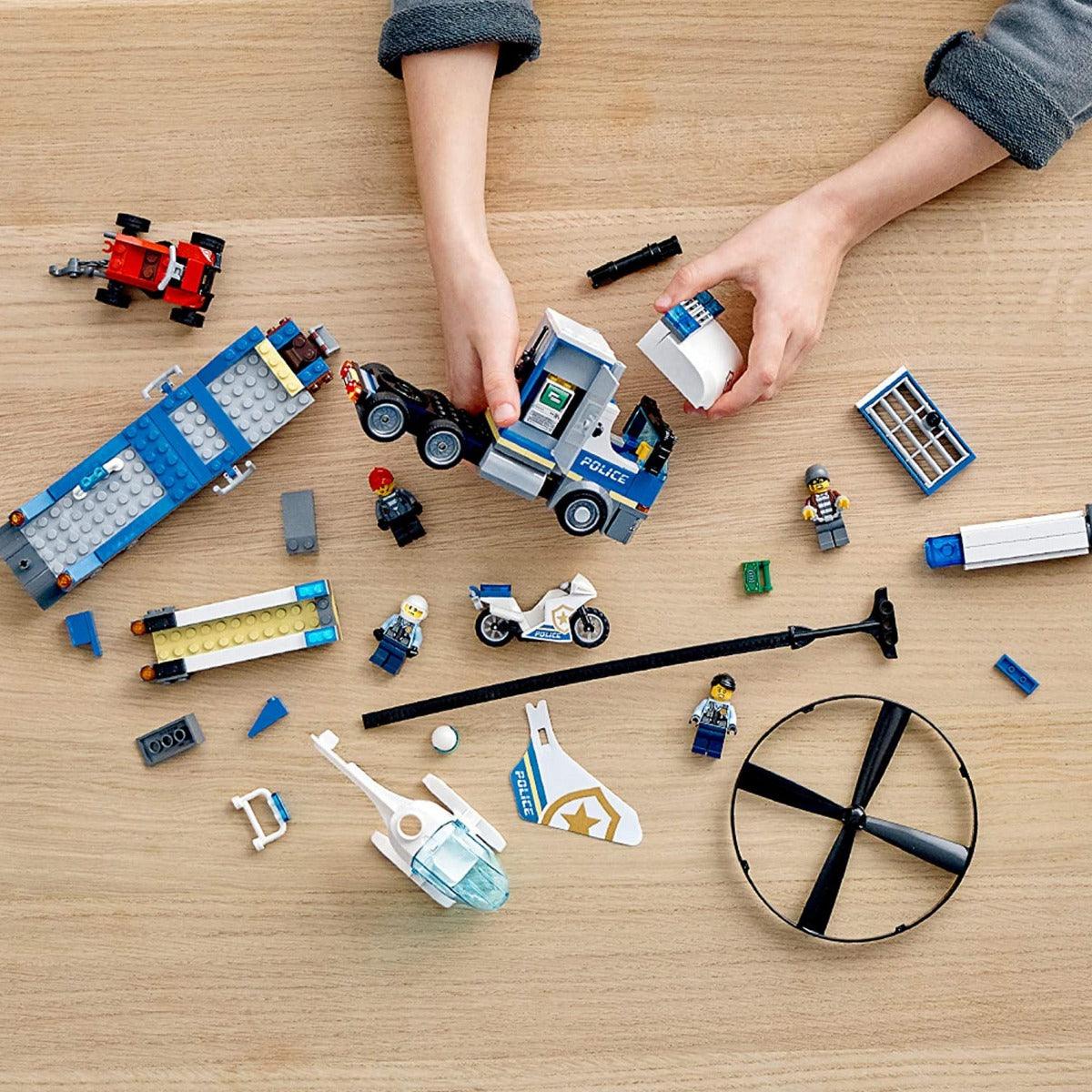 LEGO City Police Helicopter Transport