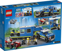 LEGO City Police Mobile Command Truck Building Kit for Ages 6+
