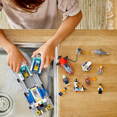 LEGO City Police Patrol Boat Building Kit for Ages 5+