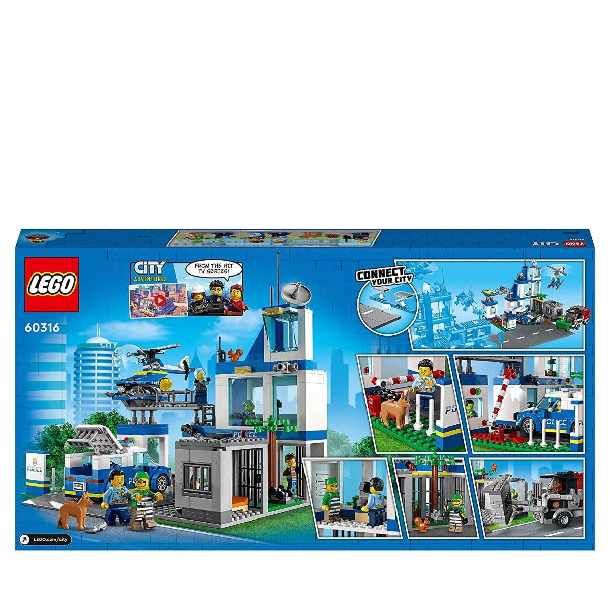 LEGO City Police Station Building Kit for Ages 6+