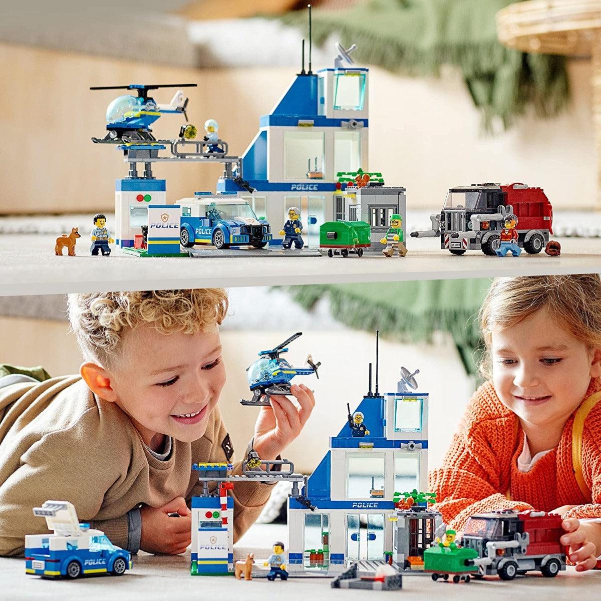LEGO City Police Station Building Kit for Ages 6+