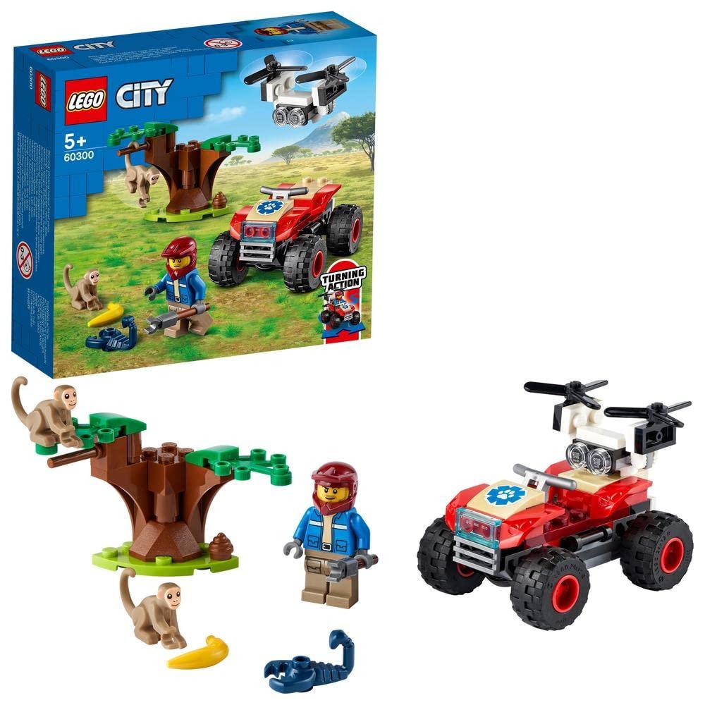 LEGO City Wildlife Rescue ATV Building Kit for Ages 5+