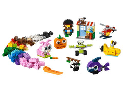 LEGO Classic Bricks and Eyes