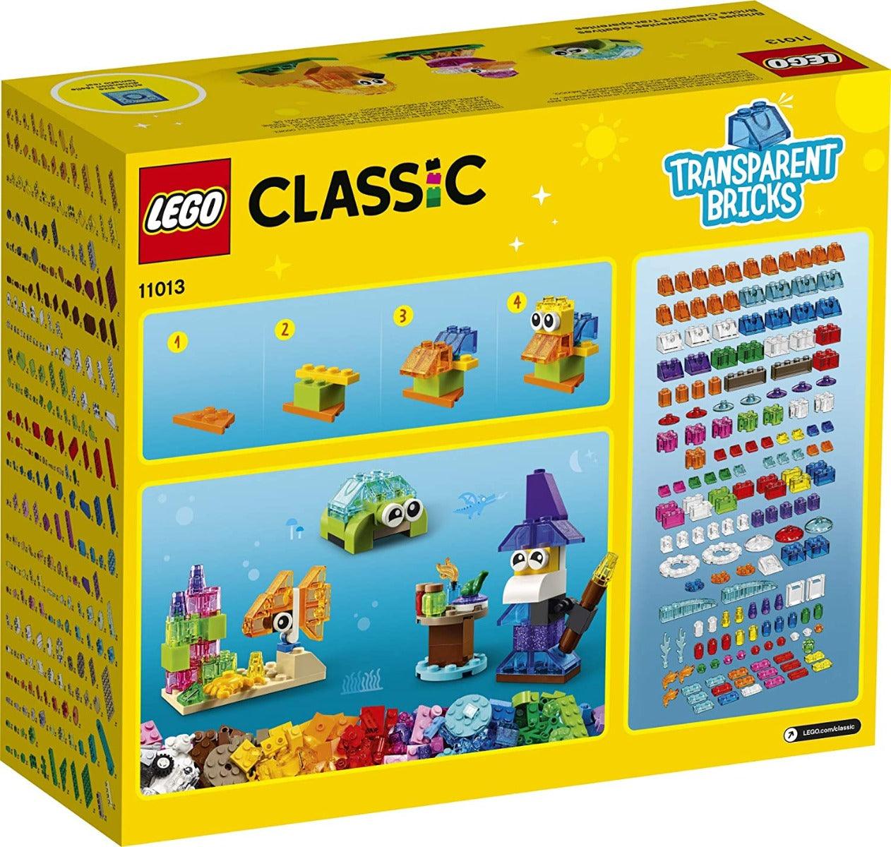 LEGO Classic Creative Transparent Bricks