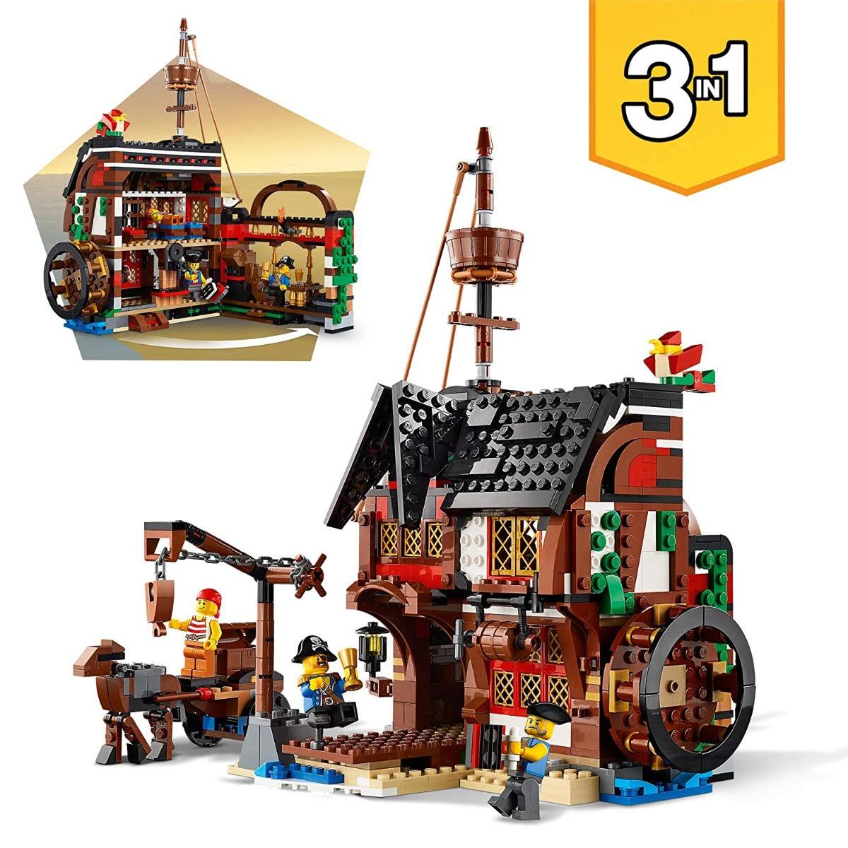 LEGO Creator 3-in-1 Pirate Ship Building Set