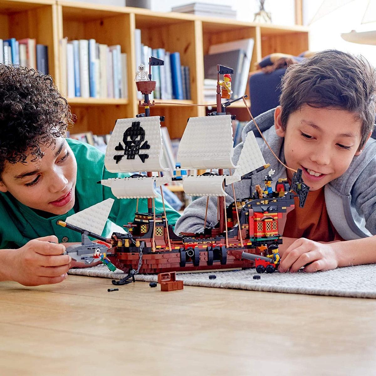 LEGO Creator 3-in-1 Pirate Ship Building Set