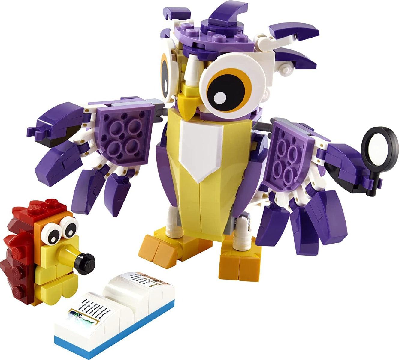 LEGO Creator 3in1 Fantasy Forest Creatures Building Kit for Ages 7+