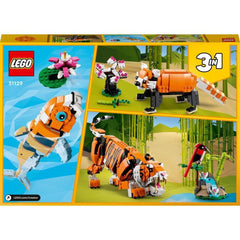 LEGO Creator 3in1 Majestic Tiger Building Kit for Ages 9+