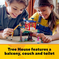 LEGO Creator 3in1 Safari Wildlife Tree House Building Kit for Ages 7+