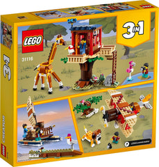 LEGO Creator 3in1 Safari Wildlife Tree House Building Kit for Ages 7+