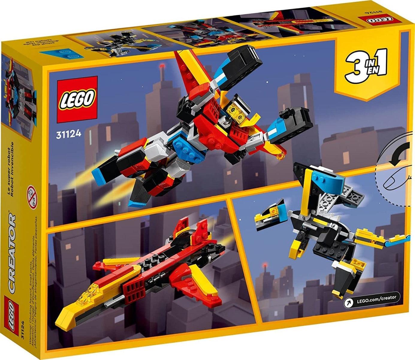 LEGO Creator 3in1 Super Robot Building Kit for Ages 6+