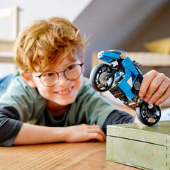 LEGO Creator 3In1 Superbike Toy Motorcycle Building Kit for Ages 8+