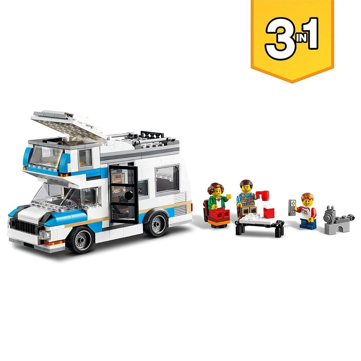 LEGO Creator Caravan Family Holiday For Ages 5+