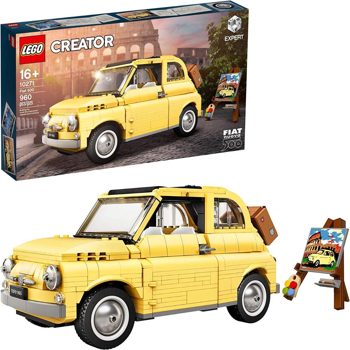 Lego Creator Fiat 500 Building Blocks For Ages 16+
