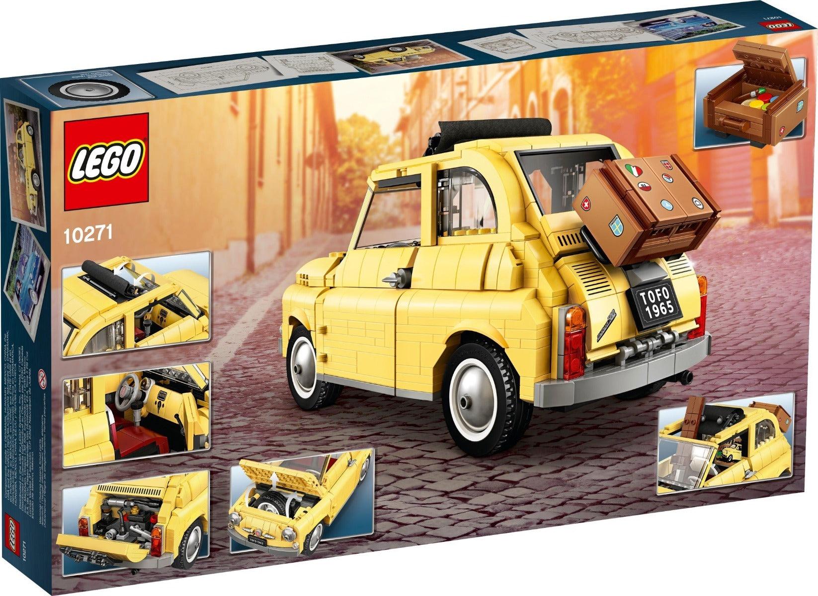 Lego Creator Fiat 500 Building Blocks For Ages 16+
