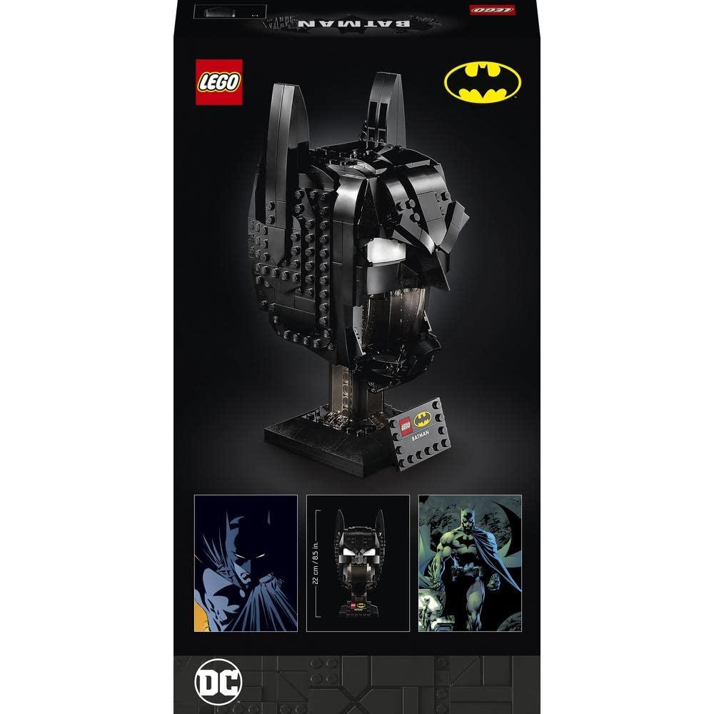 LEGO DC Batman: Batman Cowl Helmet Collectible Building Kit for Ages 16+