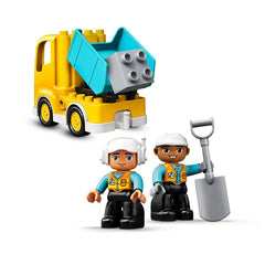 LEGO Duplo Truck & Tracked Excavator Building Kit