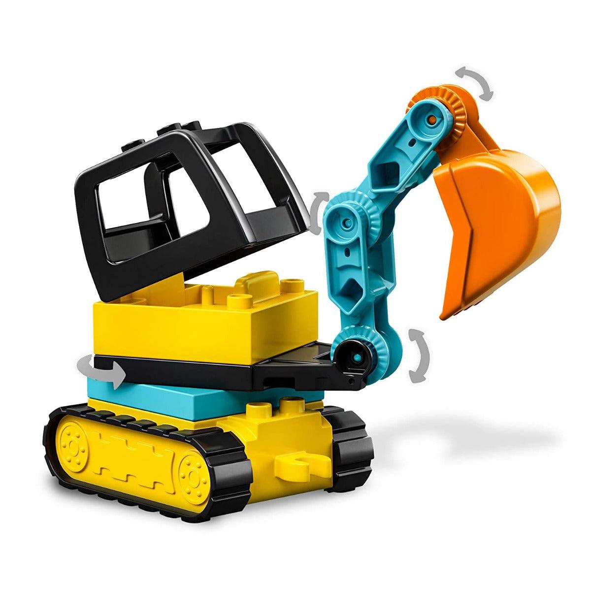 Duplo top tracked excavator