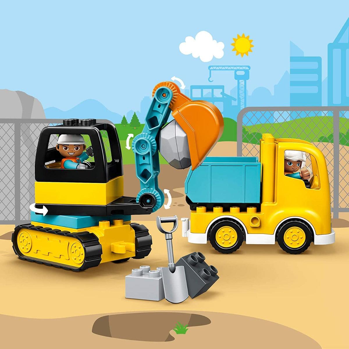 Duplo truck and excavator sales