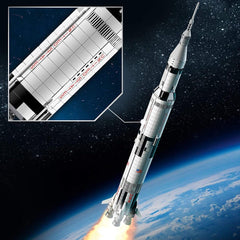 LEGO Ideas NASA Apollo Saturn V Building Kit for Ages 16+
